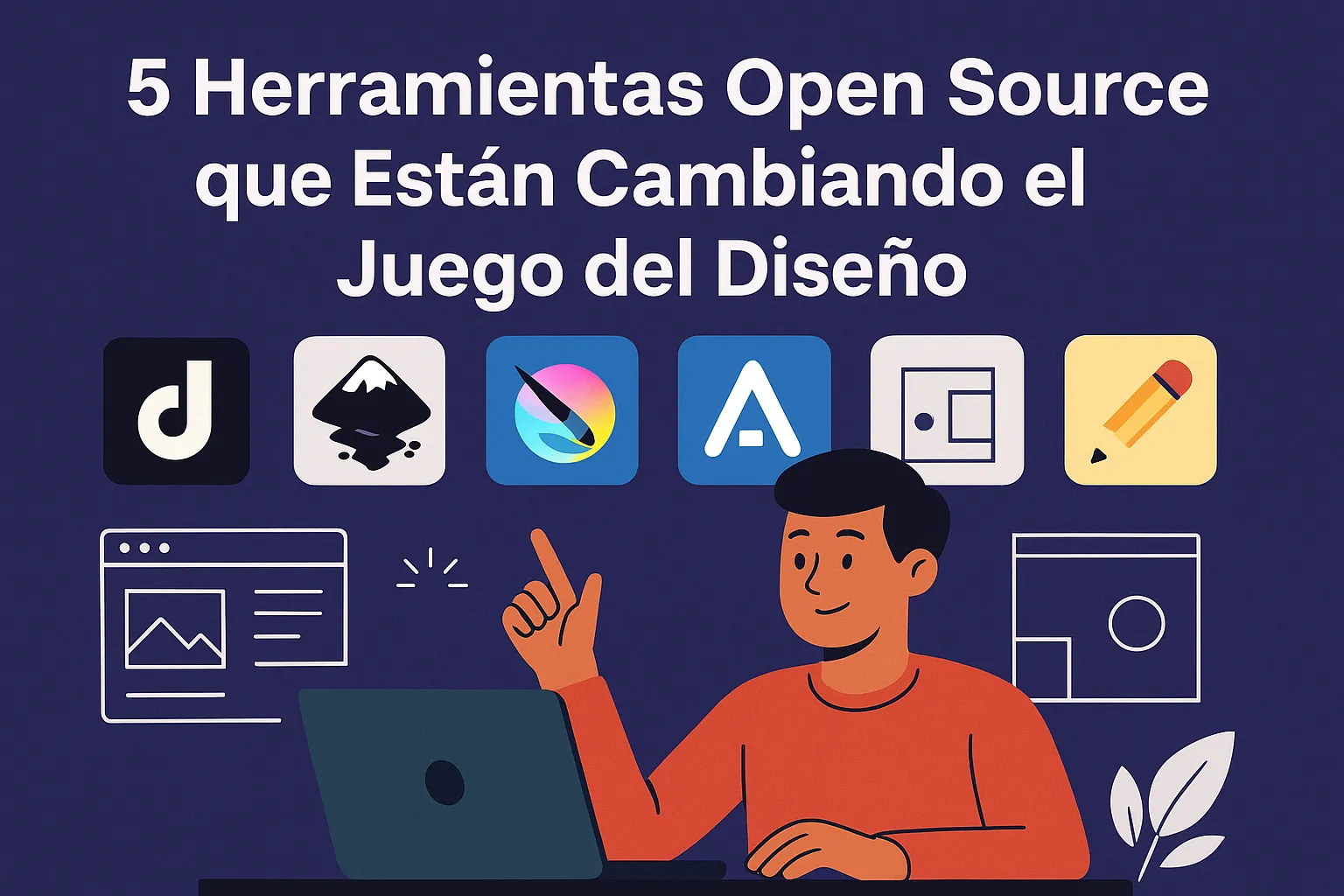5 herramientas open source alternativas a Figma